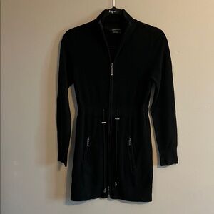 BCBGMaxAzria Versatile Classic Black Sweater Dress